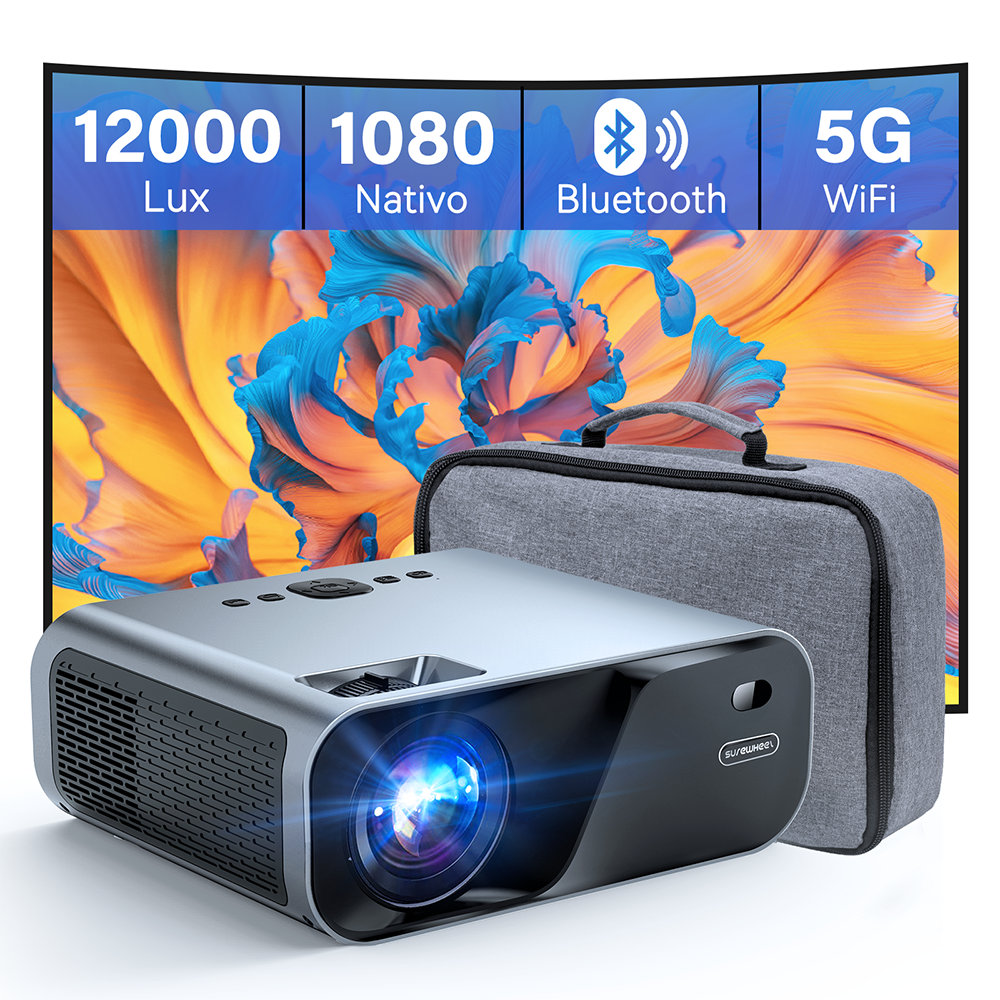 Surewheel E60 Native 1080P 4K Projector