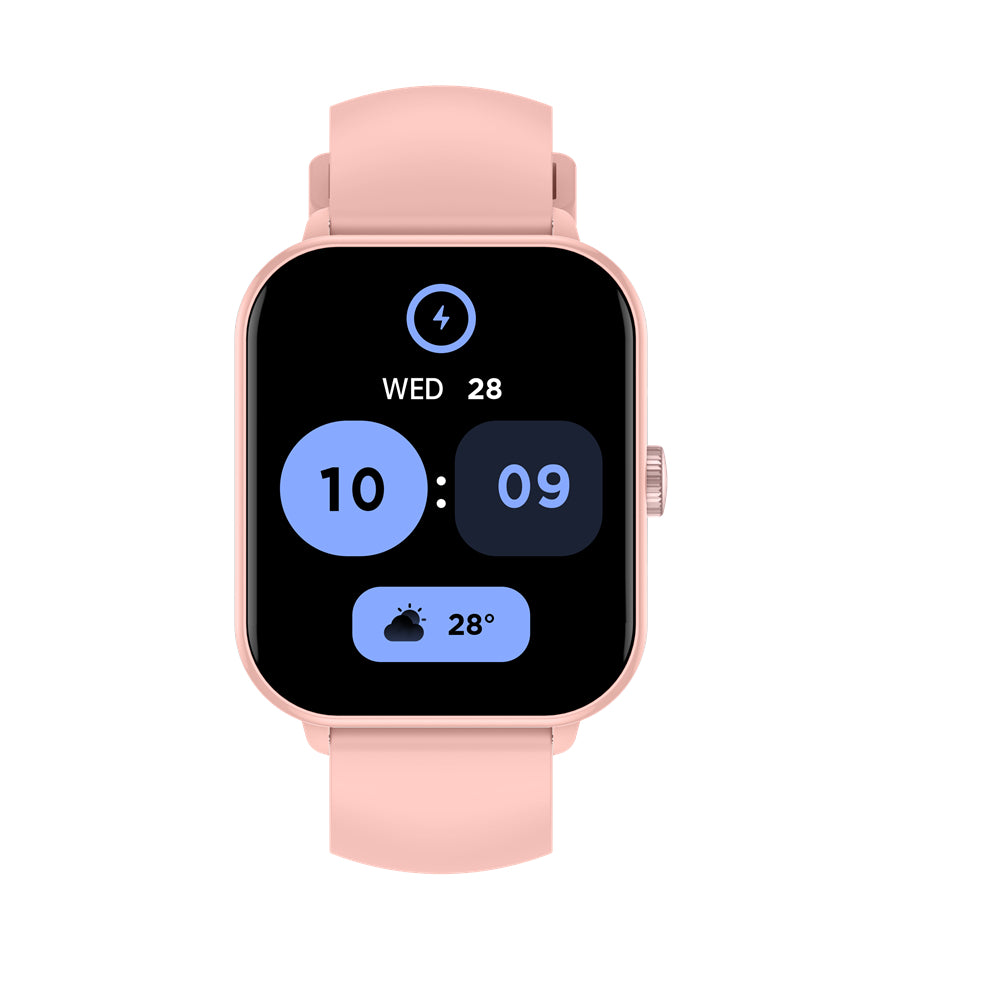 CUBOT U3 Smartwatch Bluetooth Call 1.83" Square Touchscreen Health Monitoring 300mAh Battery