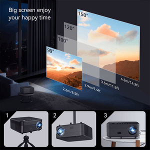 SUREWHEEL SW10 FHD 1080P Projector