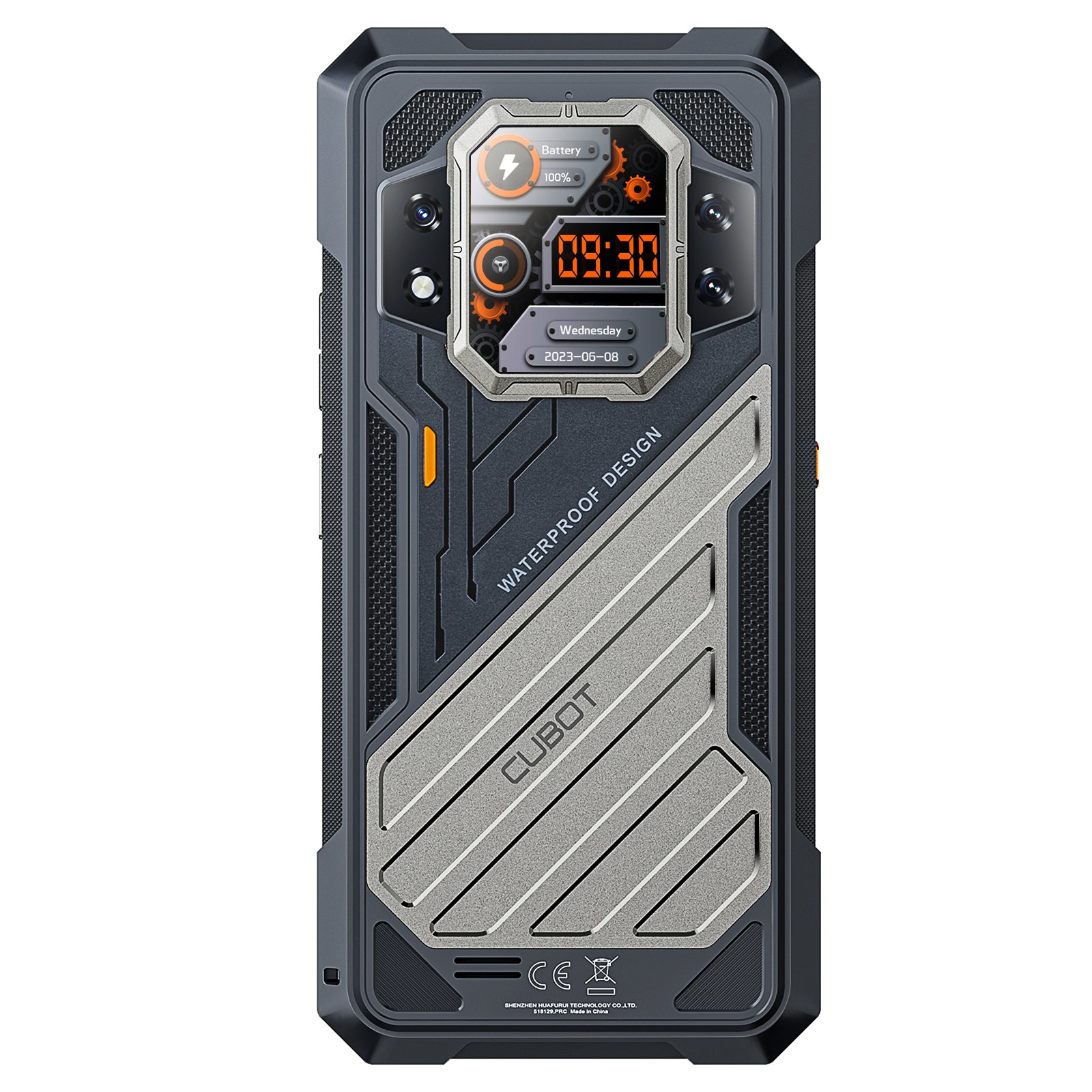 Cubot Kingkong Xpro 5G Rugged Smartphone 24/48GB+256GB Android 14 6.72 Inch FHD+ 2K 144Hz Display 10200mAh Battery NFC FACE ID GPS