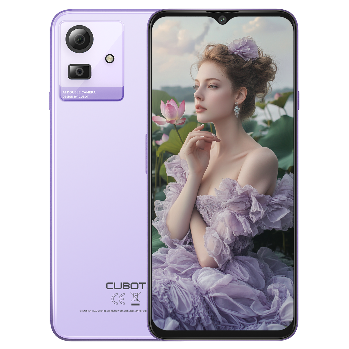 CUBOT NOTE 50 256G ほぼ新品 Cubot NOTE 50, 16GB RAM (8GB+8GB Extended), 256GB ROM, 6.56