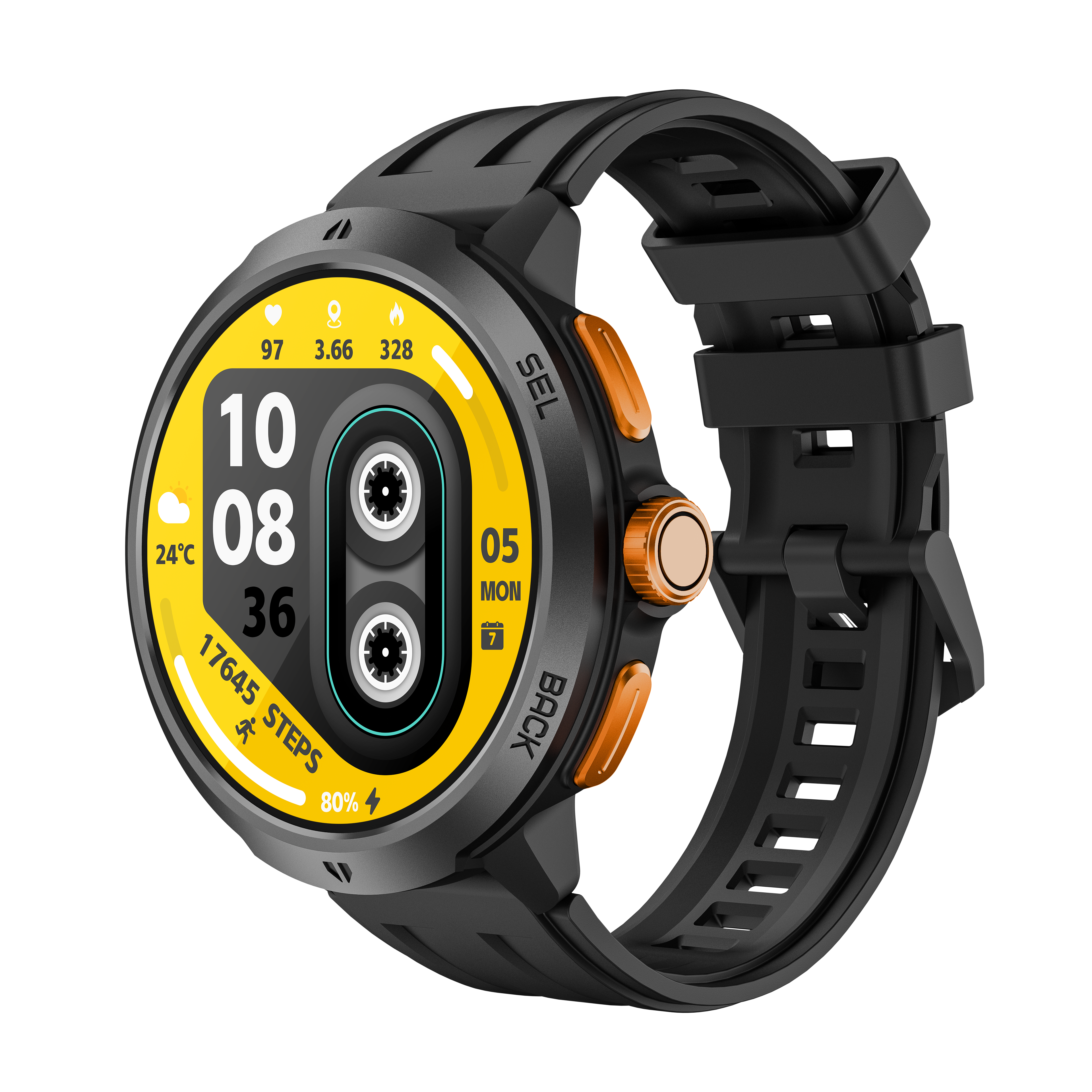Cubot Beatbox 1ATM Waterproof Smartwatch with Offline Music
