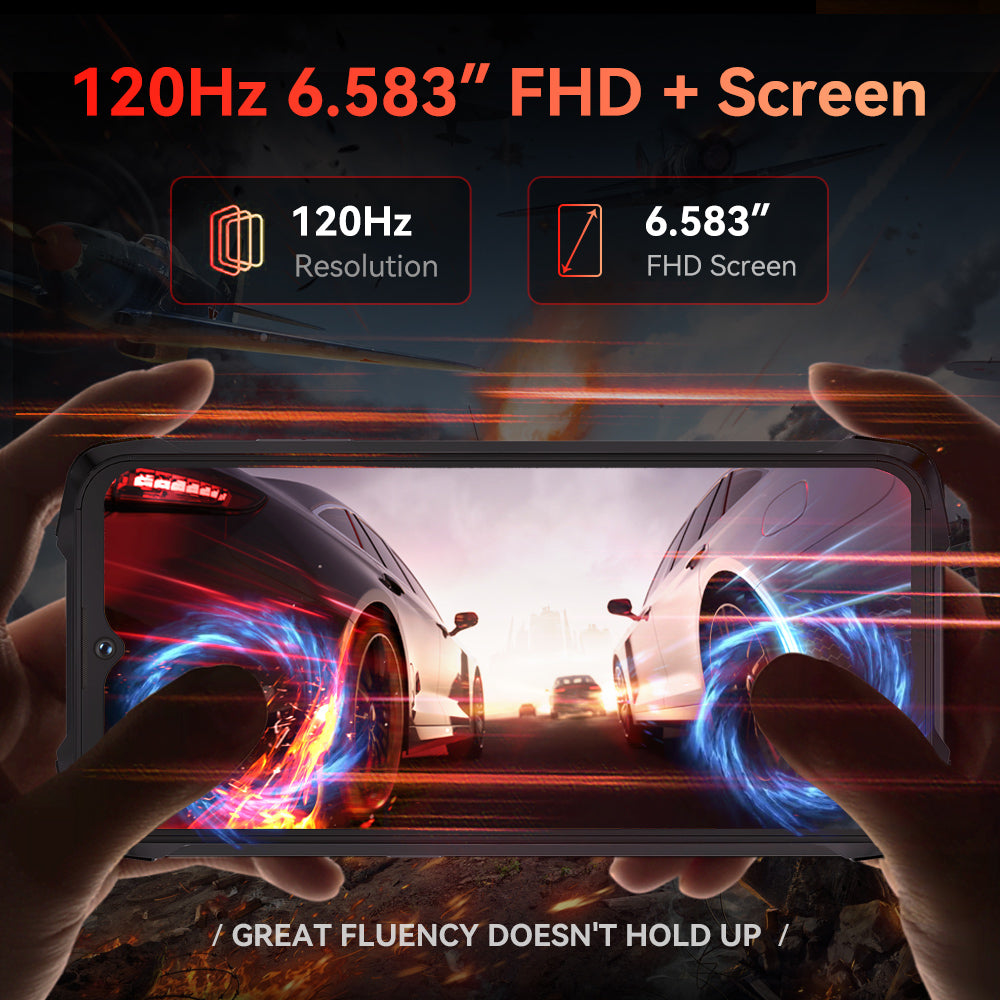 Cubot KingKong9 Android13 24GB RAM+256GB ROM 10600mAh Rugged Phone