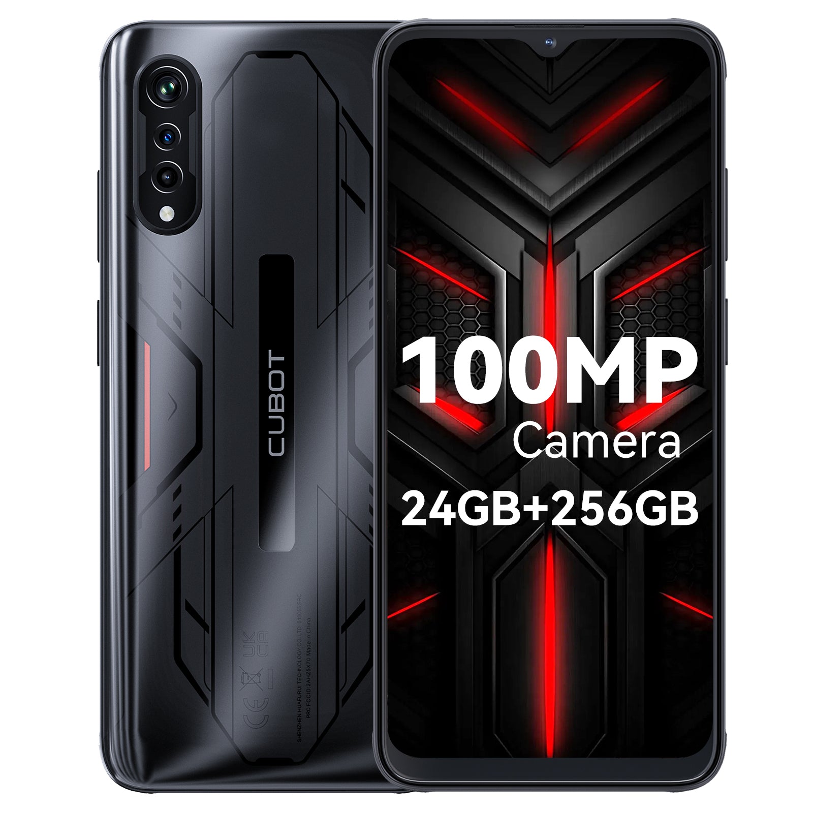 まあまあのスペック中華スマホ CUBOT x70 約6.6インチ G99ミドル Cubot X70、スマートフォン Android 13、Helio G99、オクタコア