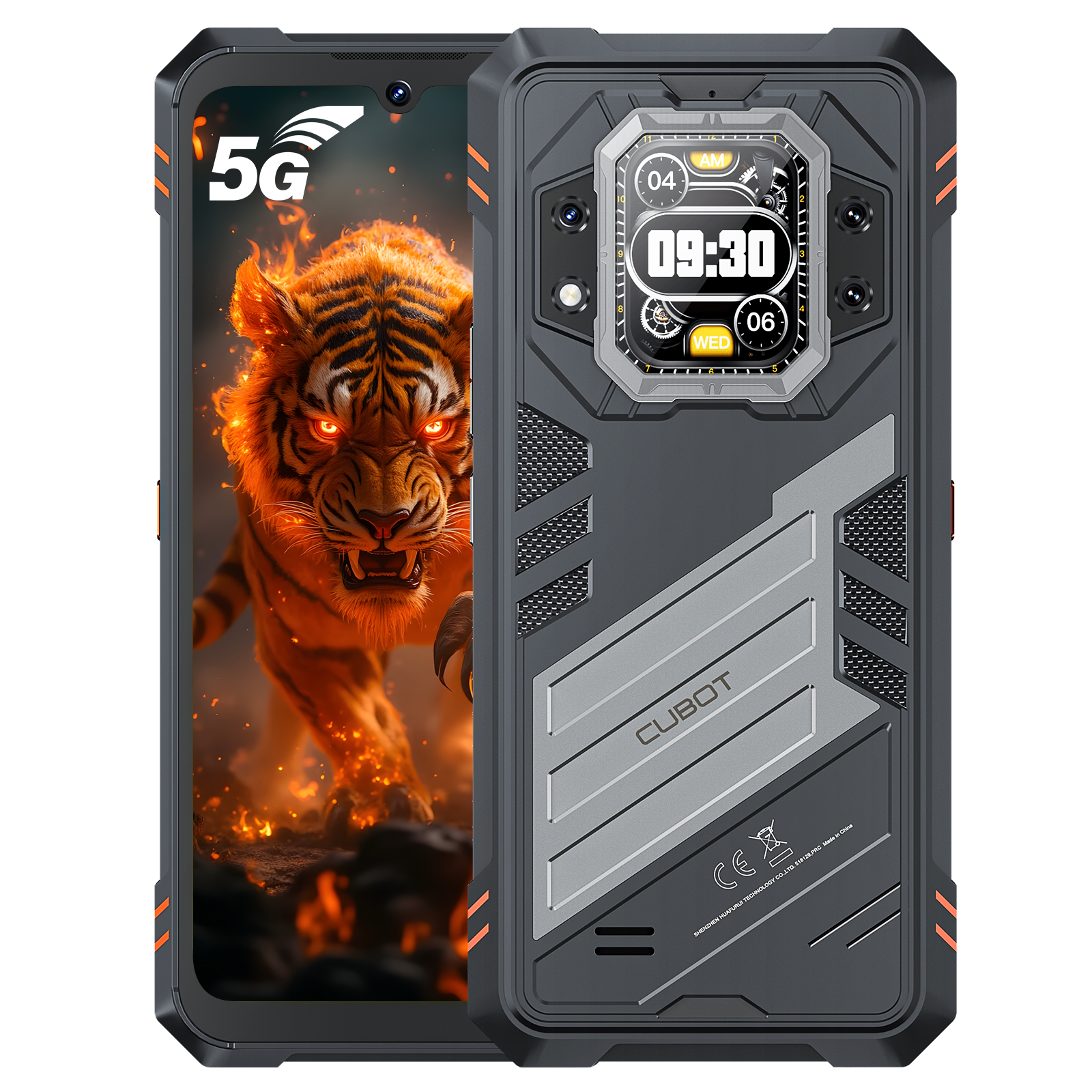 Cubot Kingkong Star2 24GB RAM+256GB ROM Android 14 5G Rugged Phone